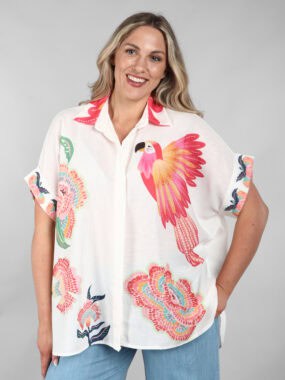 Parrot short sleeve shirt