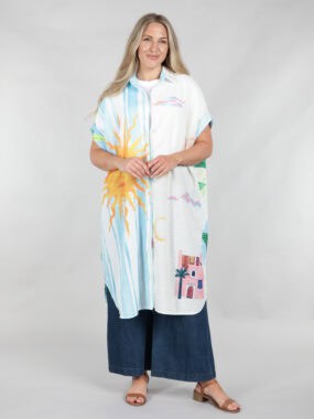 "Is this love that I'm feeling" shirt dress