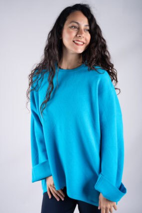 Crew Neck Diamond Knit Jumper